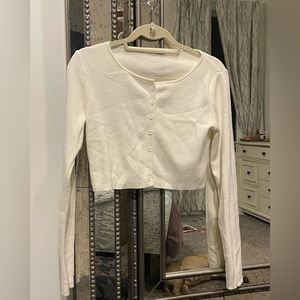 John Galt cropped sweater NWOT